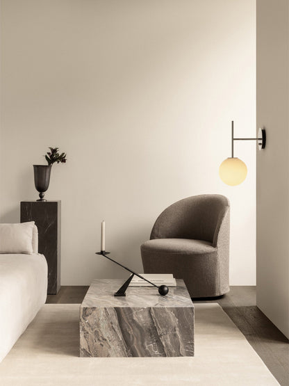 Tearoom Chair, with Swivel & Loose Cover