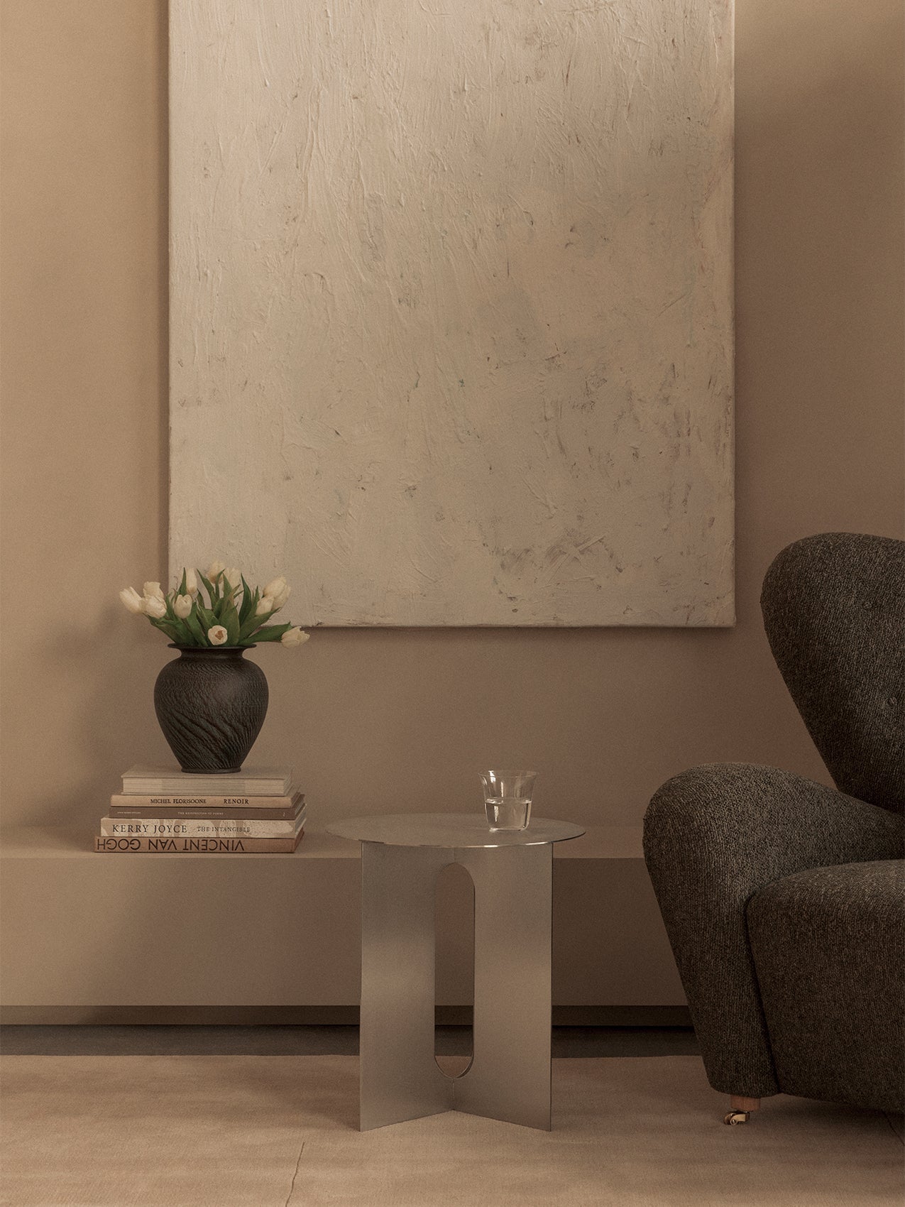 Androgyne Side Table, 16.5in