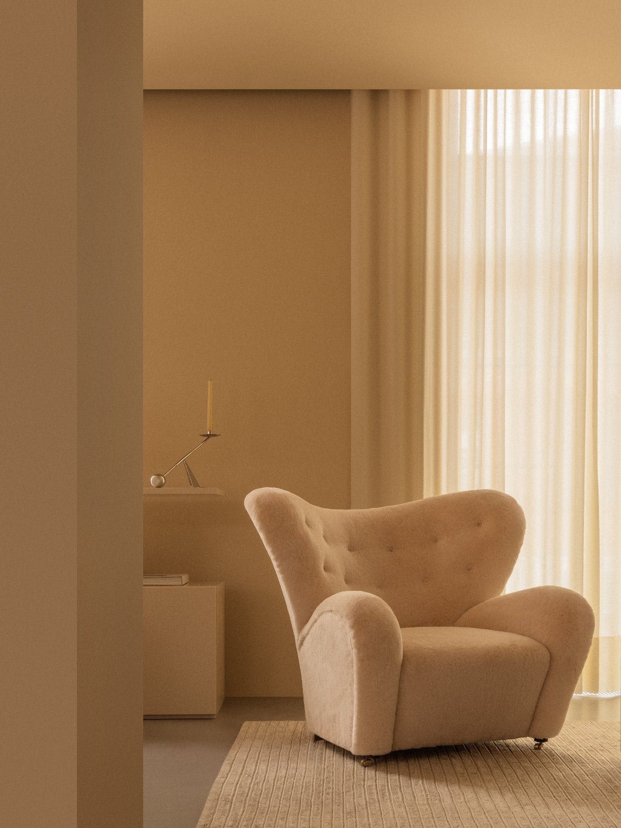 The Tired Man Lounge Chair, Textile