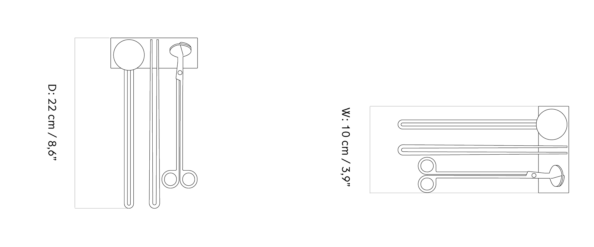 Black rectangle with subtle dark gray vignette, minimal abstract composition.