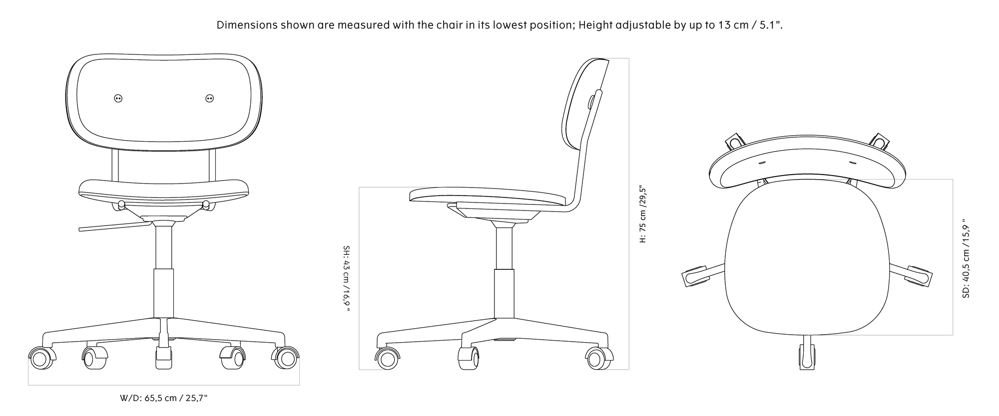 Black rectangle with faintly visible horizontal seam near center, matte finish, minimal composition.