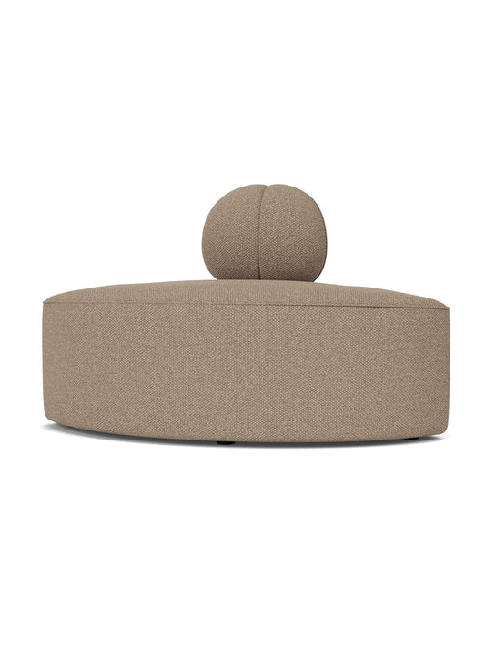 Eave Seamline Modular Sofa, Rounded Modules, 34" Depth