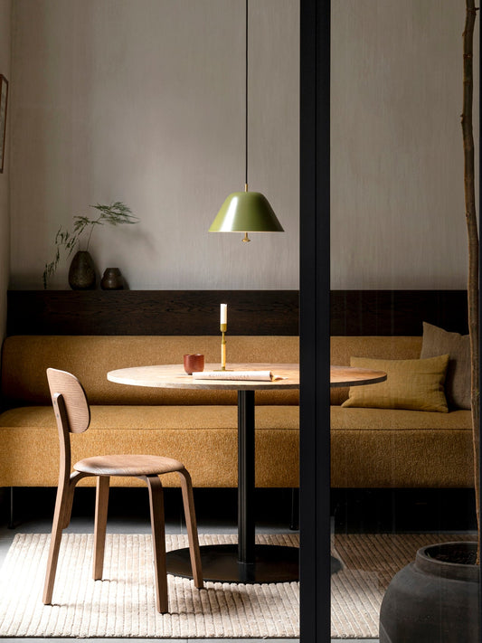 Harbour Column Table, Round Table Top-Café Table-MENU Design Shop