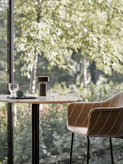 Harbour Column Table, Round Table Top-Café Table-Norm Architects-menu-minimalist-modern-danish-design-home-decor