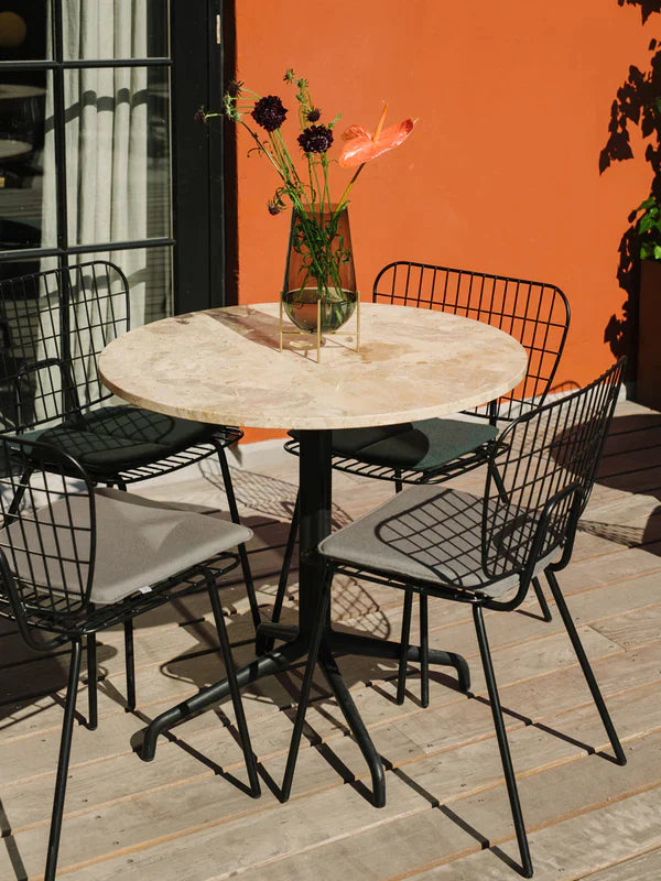 Round top dining chairs deals