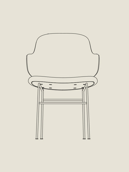 The Penguin Dining Chair, Fully Upholstered - Custom