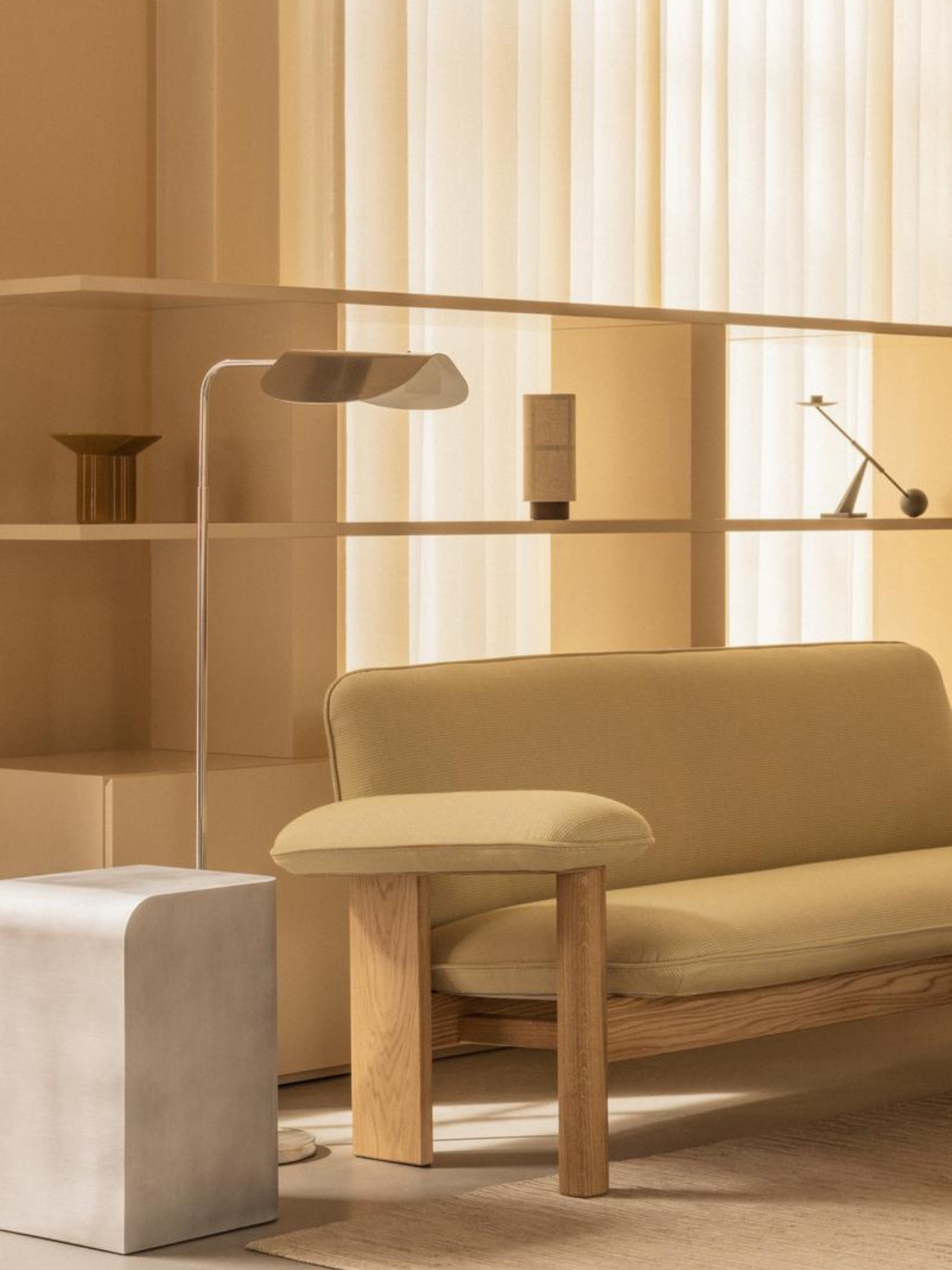 Wing Floor Lamp, Adjustable