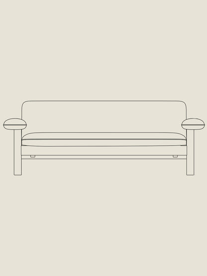 Brasilia Sofa - Custom