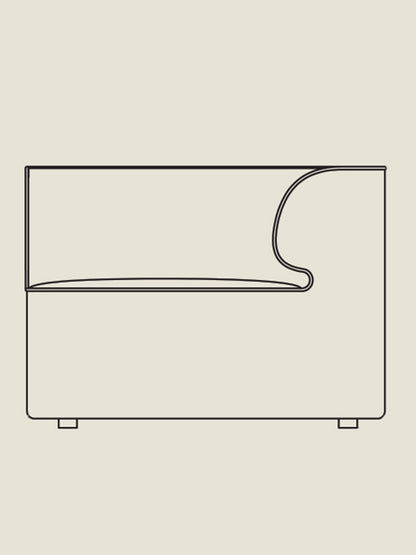 Eave Modular 34" Corner - Custom