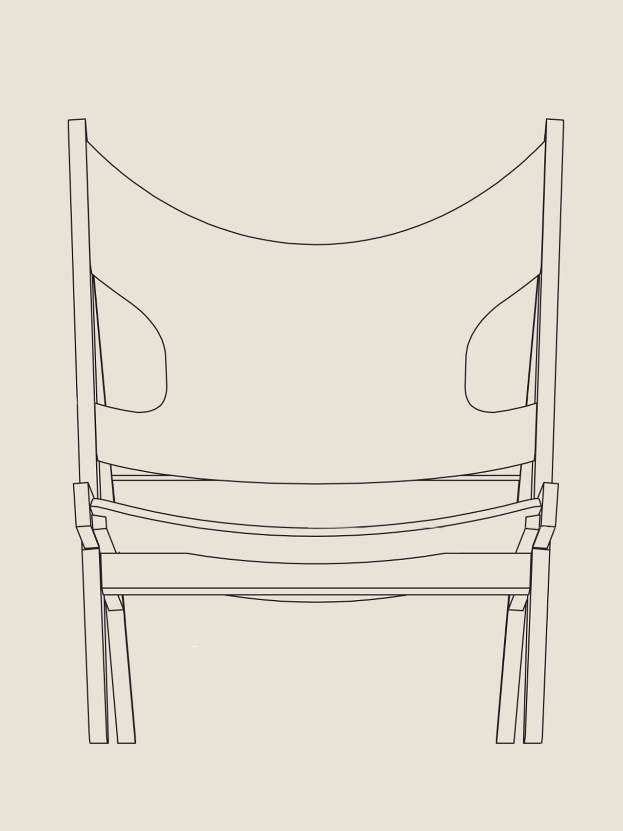 Knitting Lounge Chair - Custom