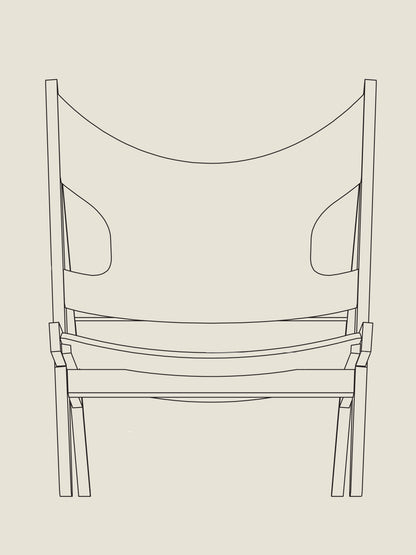 Knitting Lounge Chair - Custom