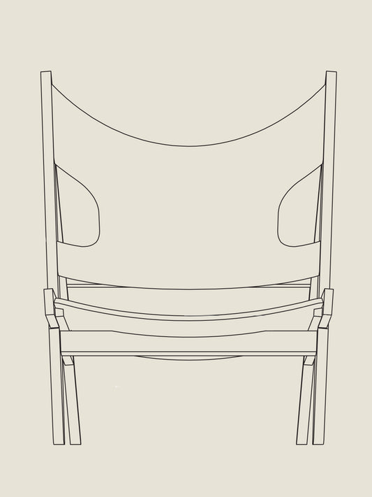 Knitting Lounge Chair - Custom