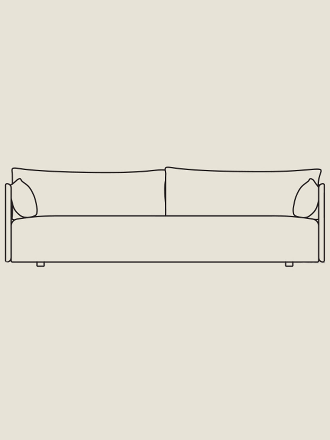 Offset Sofa 3 Seater - Custom
