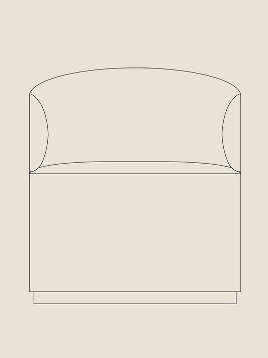 Tearoom Club Chair - Custom
