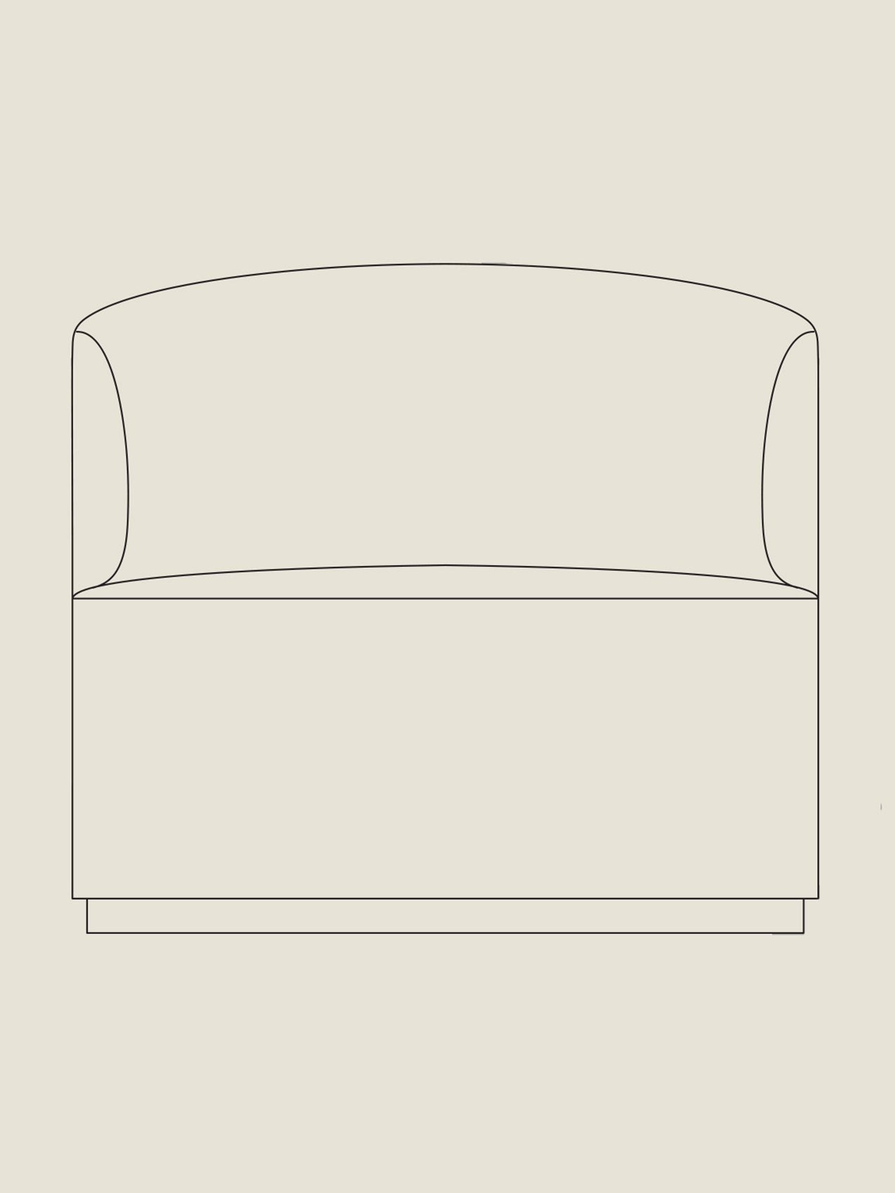 Tearoom Lounge Chair - Custom