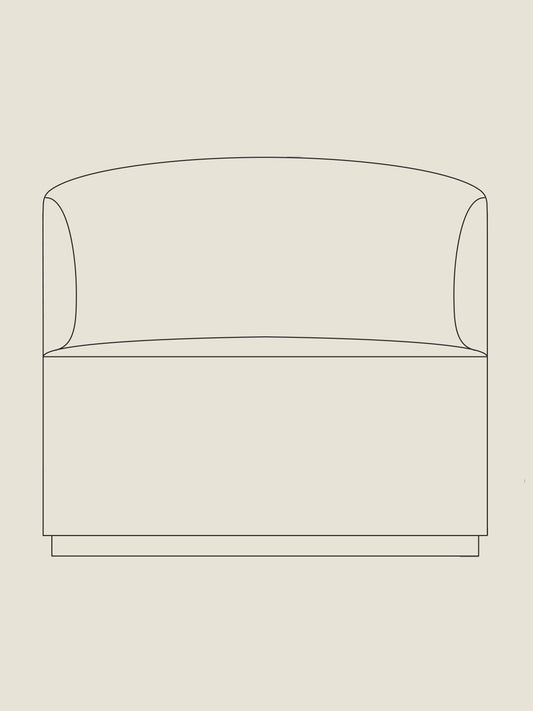 Tearoom Lounge Chair - Custom