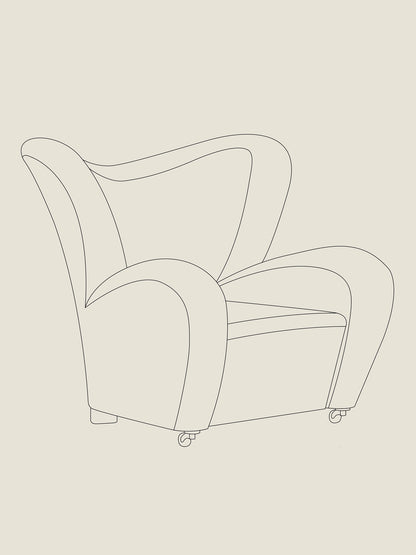 The Tired Man Lounge Chair - Custom