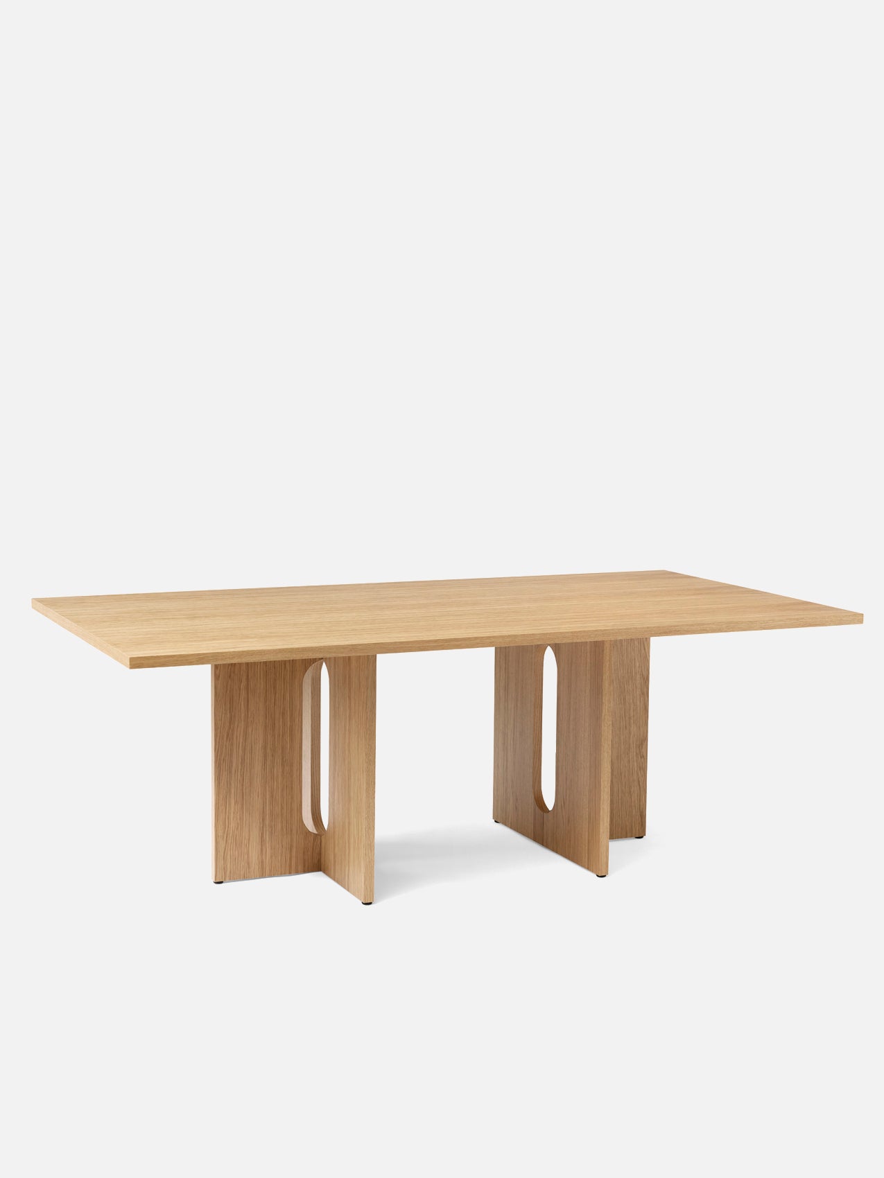 Androgyne Dining Table, Rectangular-Dining Table-Danielle Siggerud-Dining Height (83.7in)/Natural Oak-Rectangular - Natural Oak-menu-minimalist-modern-danish-design-home-decor