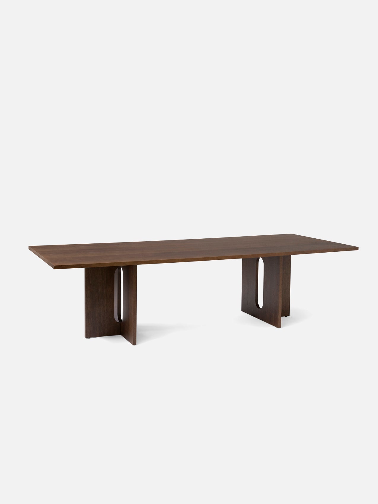 Androgyne Dining Table, Rectangular-Dining Table-Danielle Siggerud-Dining Height (111in)/Natural Oak-Rectangular - Dark Stained Oak-menu-minimalist-modern-danish-design-home-decor