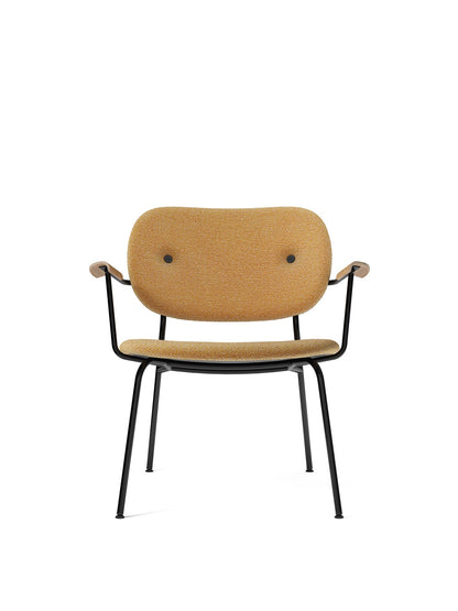 Co Lounge Chair, with Natural Oak Arms, 0022/Moss