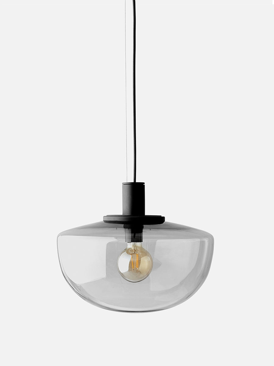 Bank Pendant-Pendant-Norm Architects-Smoked Glass Shade-menu-minimalist-modern-danish-design-home-decor