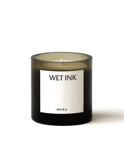 Olfacte Scented Candle, Wet Ink