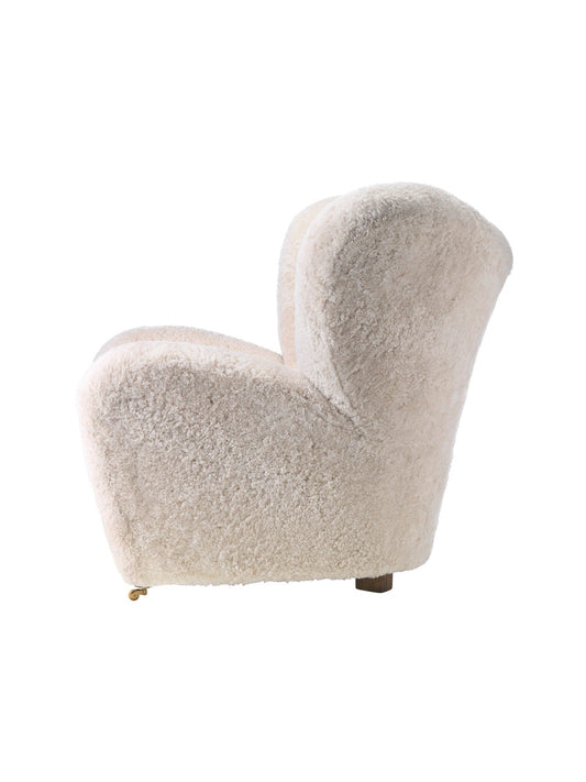 The Tired Man Lounge Chair, Sheepskin