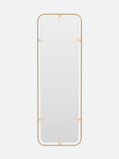 Nimbus Mirror, Rectangular-Wall Mirror-Kroyer-Saetter-Lassen-Polished Brass-menu-minimalist-modern-danish-design-home-decor
