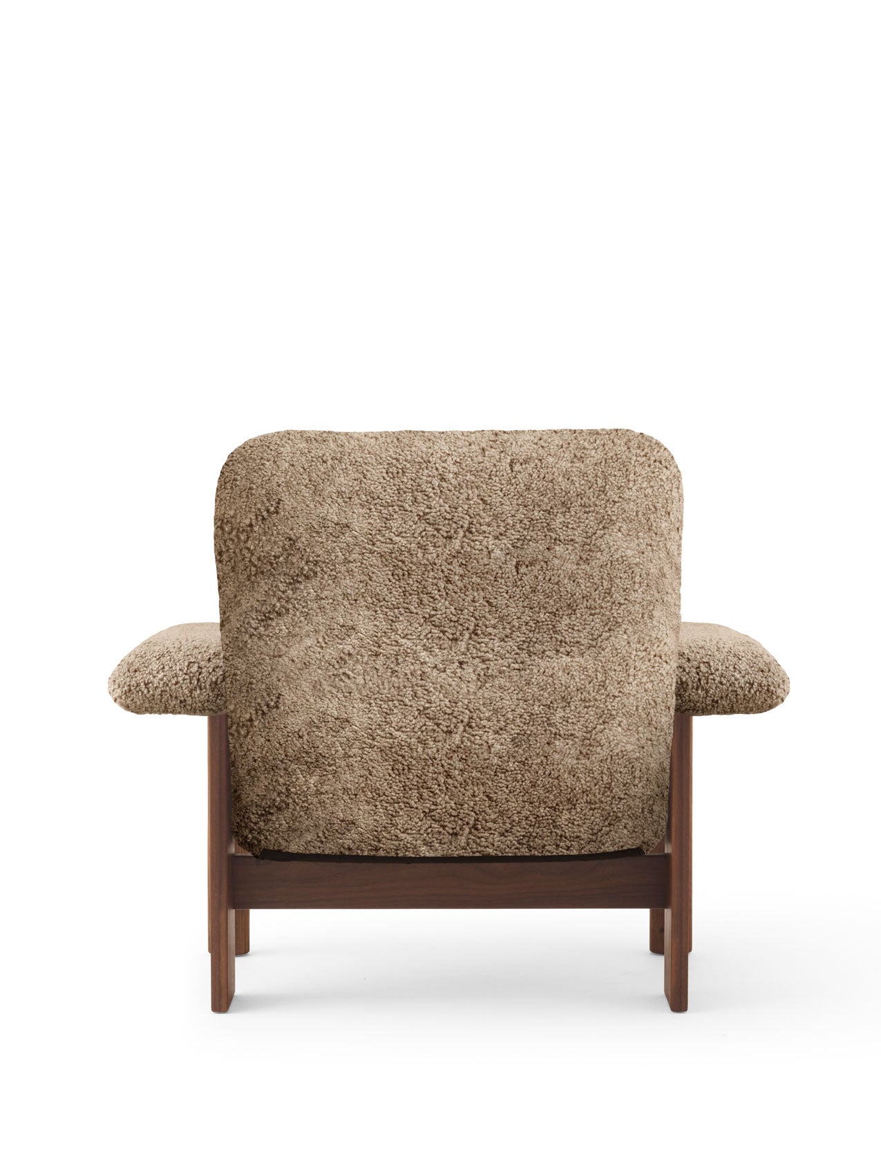 Brasilia, Lounge Chair, Sheepskin-Lounge Chair-MENU Design Shop