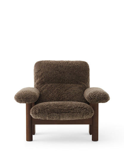 Brasilia, Lounge Chair, Sheepskin-Lounge Chair-MENU Design Shop