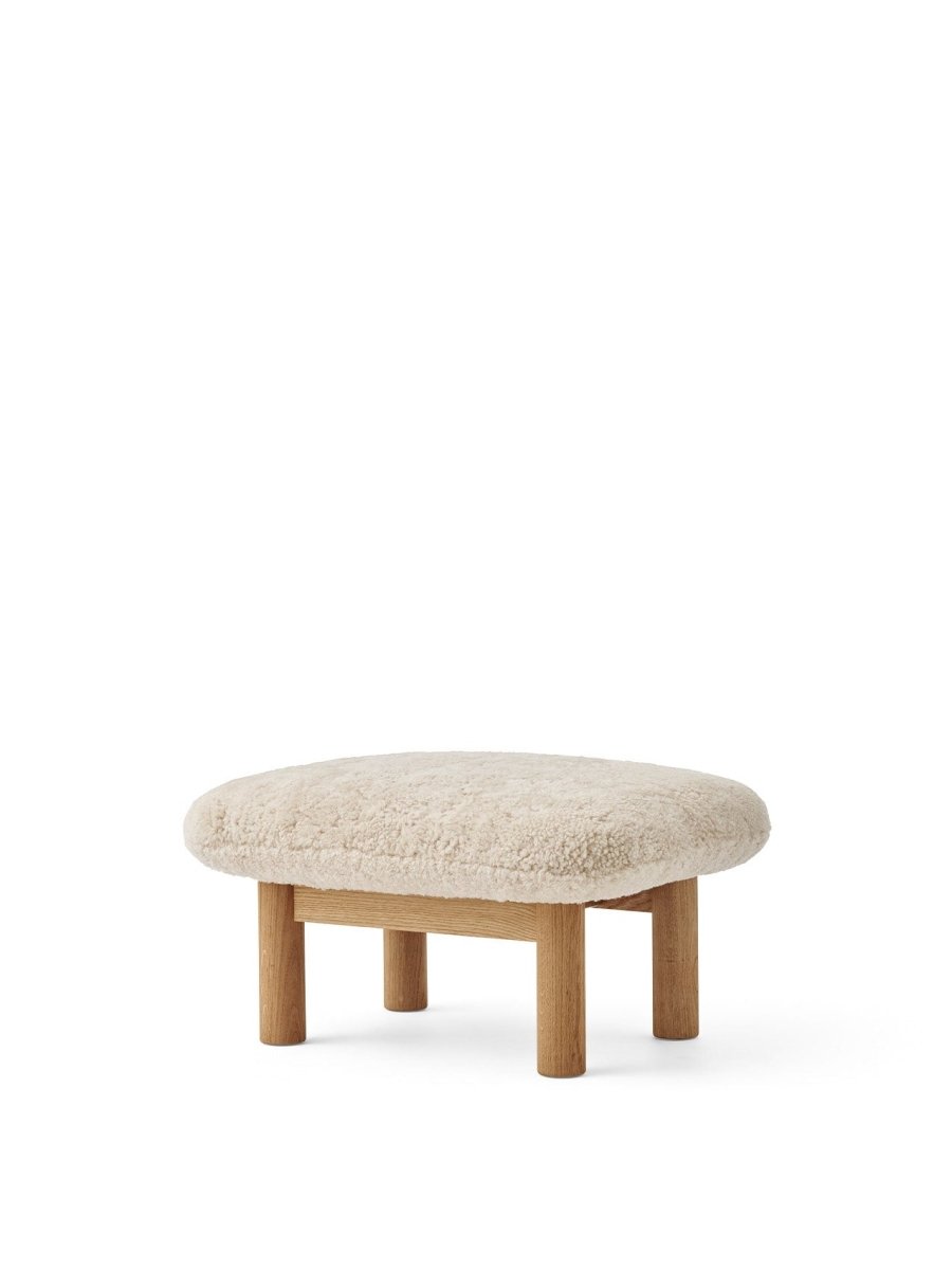 Brasilia Ottoman, Sheepskin by Audo Copenhagen