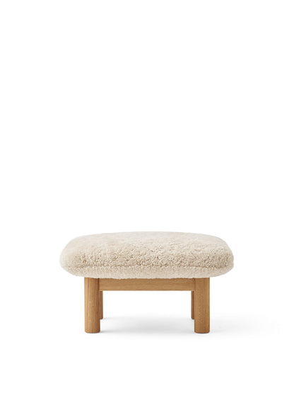 Brasilia Ottoman, Sheepskin-Ottomans-MENU Design Shop
