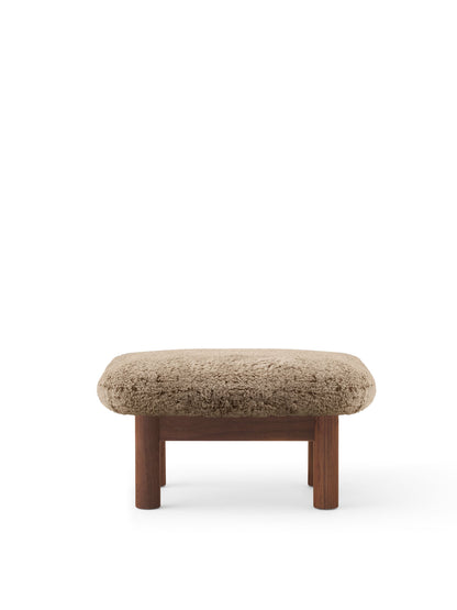 Brasilia Ottoman, Sheepskin-Ottomans-MENU Design Shop