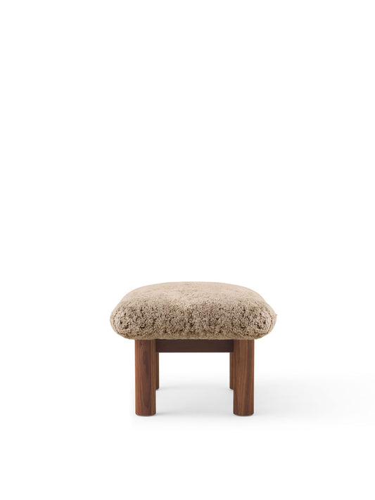 Brasilia Ottoman, Sheepskin-Ottomans-MENU Design Shop