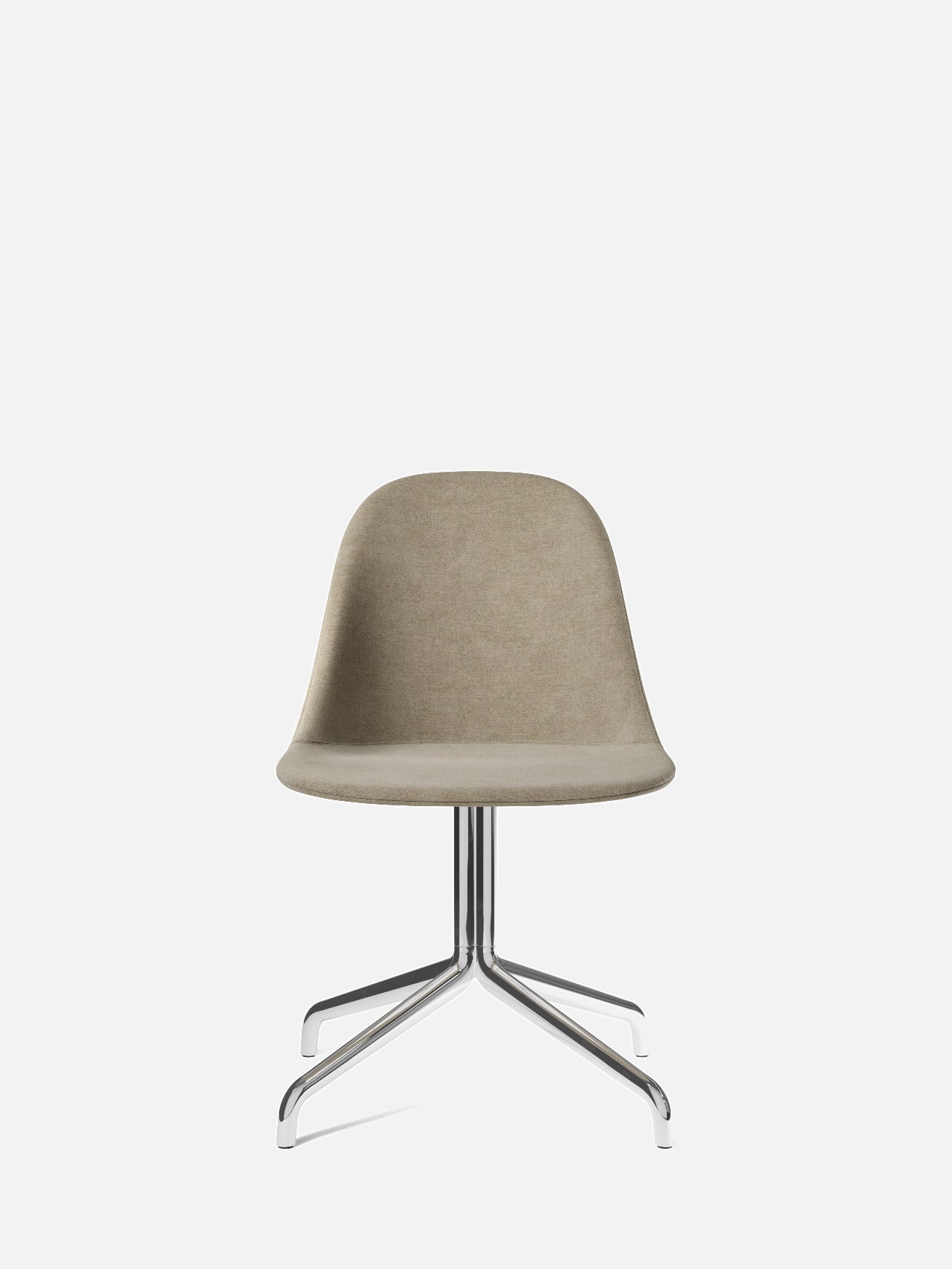 Harbour Side Chair, Upholstered-Chair-Norm Architects-Dining Height (Seat 17.7in H)/White Steel-961/Fiord2-menu-minimalist-modern-danish-design-home-decor
