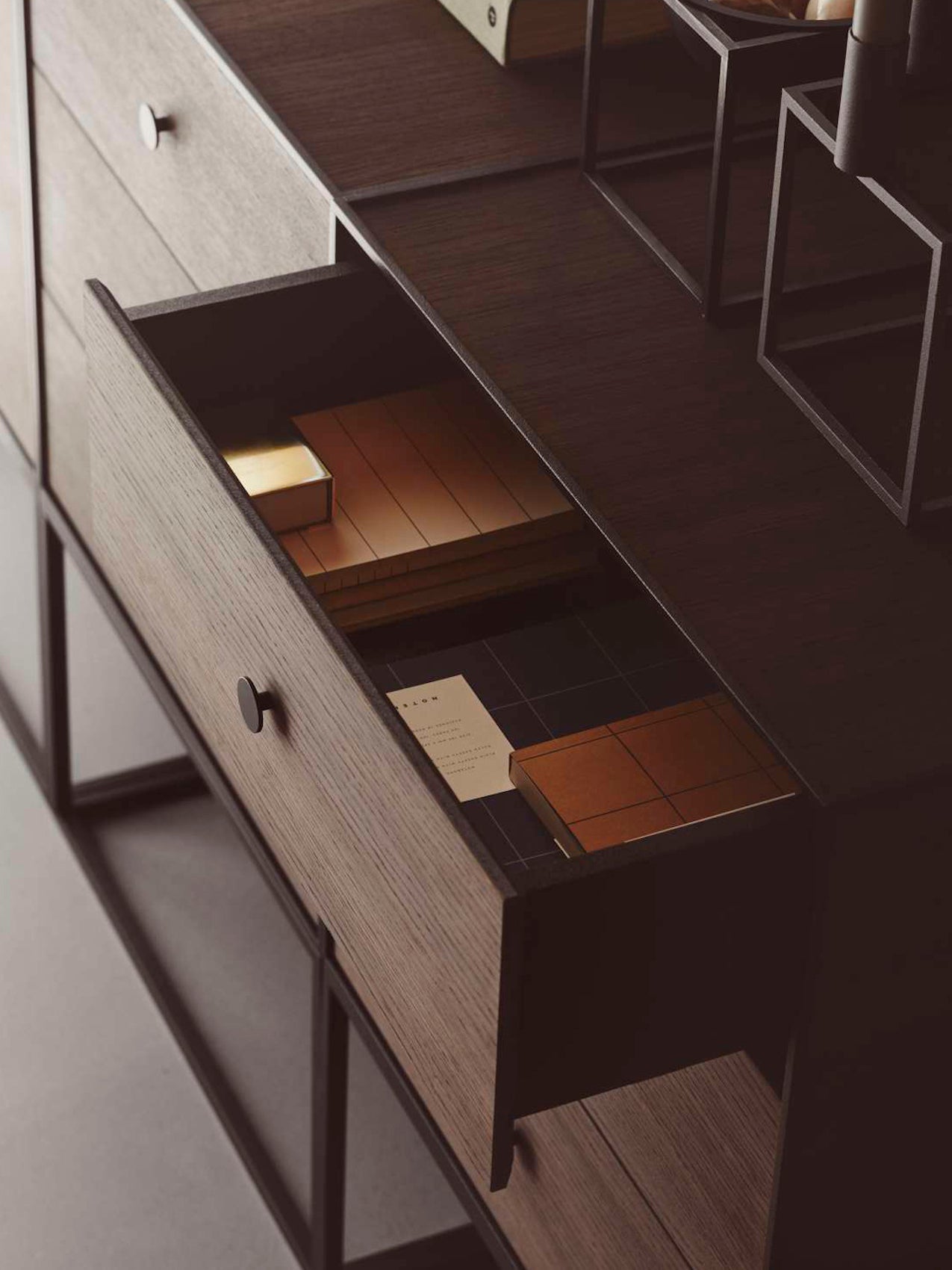 Frame Sideboard, 3 Drawers-Frame Sideboard-MENU Design Shop