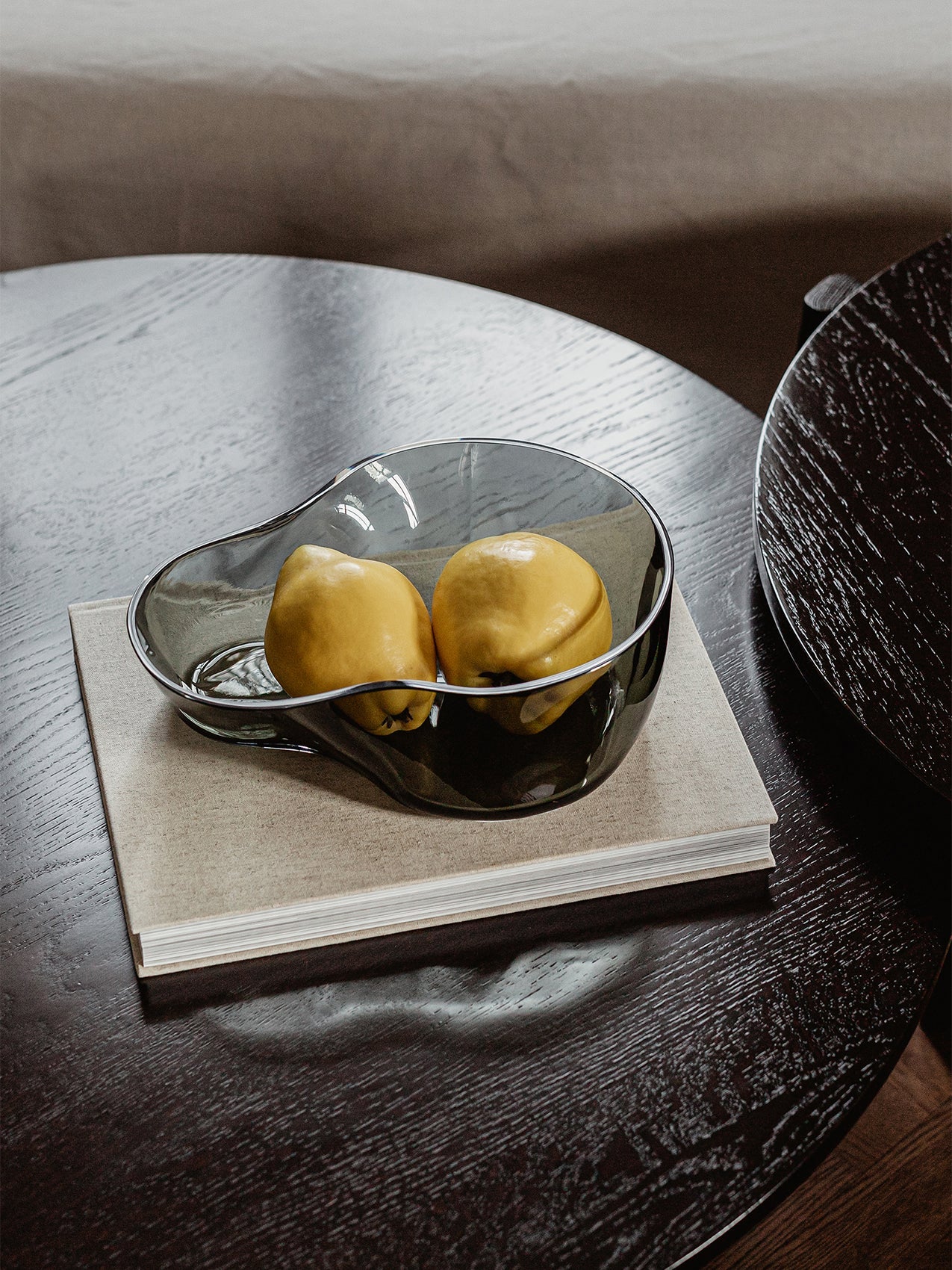 Aer Bowl, Smoke by Gabriel Tan | Audo Furniture and Décor