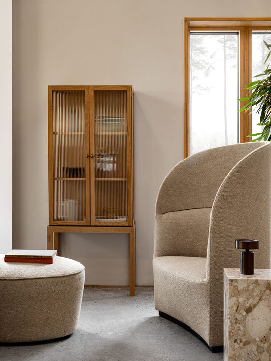 Tearoom, Lounge Chair, High Back w/US Power Outlet-Lounge Chair-MENU Design Shop