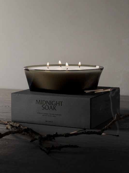 Olfacte Scented Candle, Midnight Soak