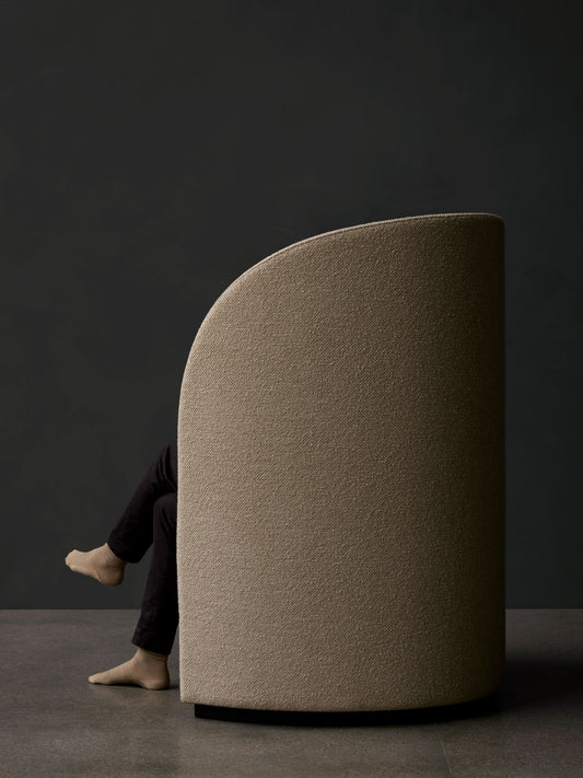 Tearoom, Lounge Chair, High Back w/US Power Outlet-Lounge Chair-MENU Design Shop