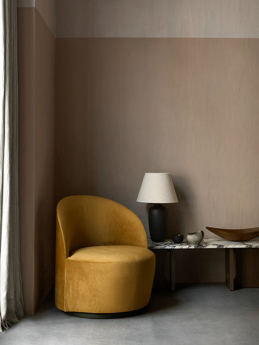 Tearoom Swivel Chair, With Return