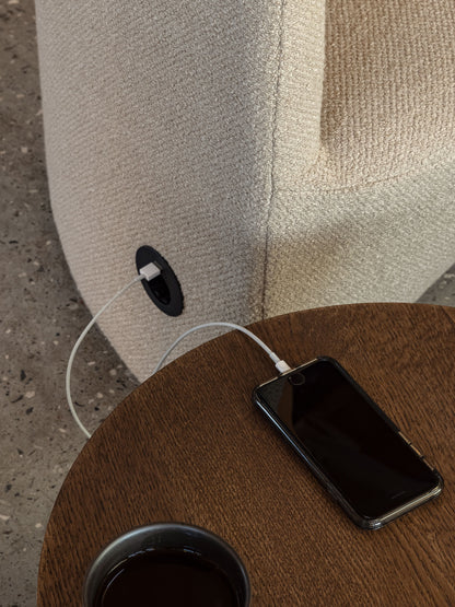 Tearoom, Lounge Chair, High Back w/US Power Outlet-Lounge Chair-MENU Design Shop