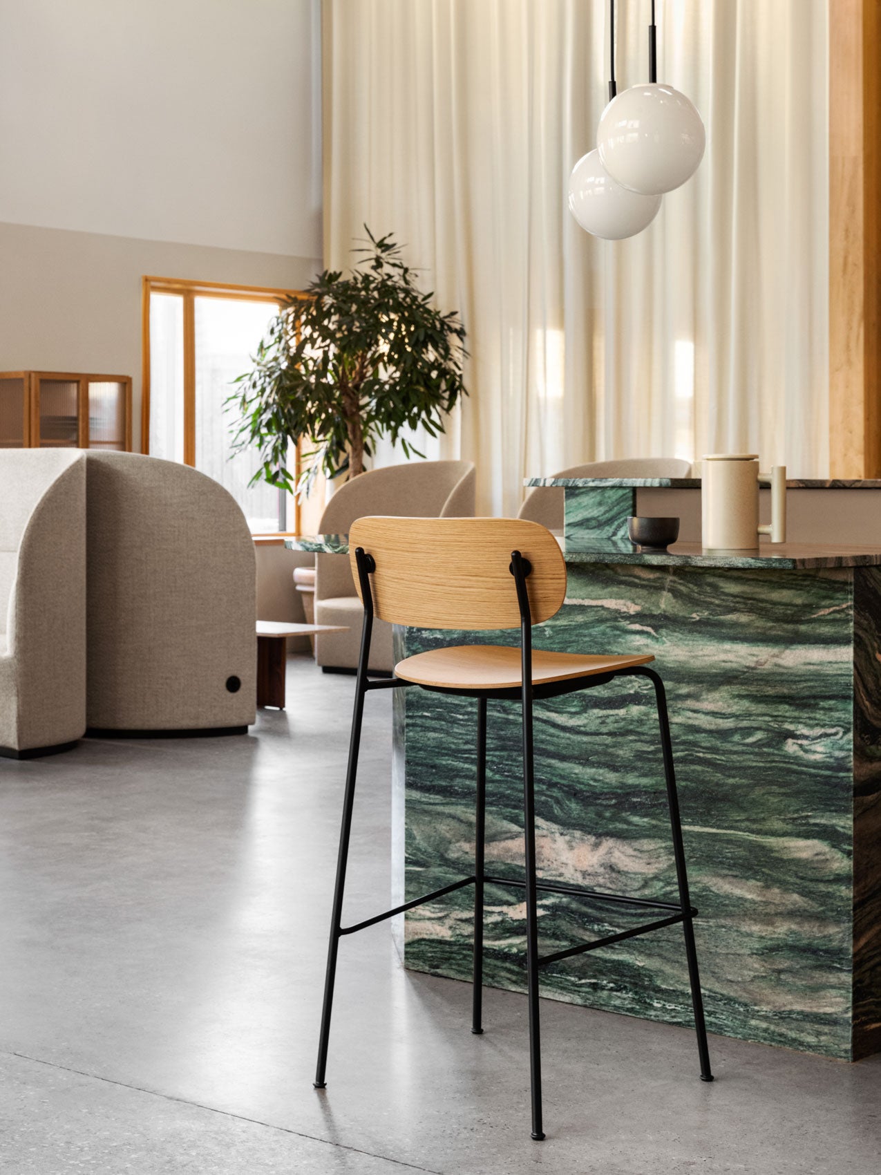 Co Bar Chair by Norm Architects Els van Hoorebeeck Audo