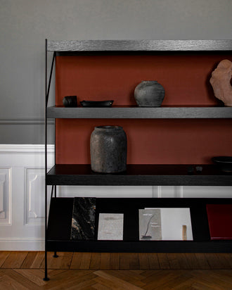 Zet Storage System, 60in, Back Panel and Magazine Shelf