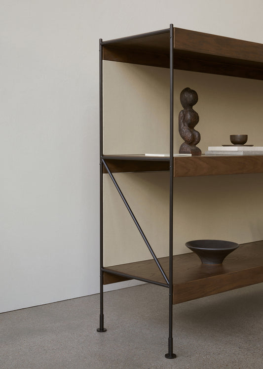 Zet Storage System, 60in, Back Panel and Magazine Shelf