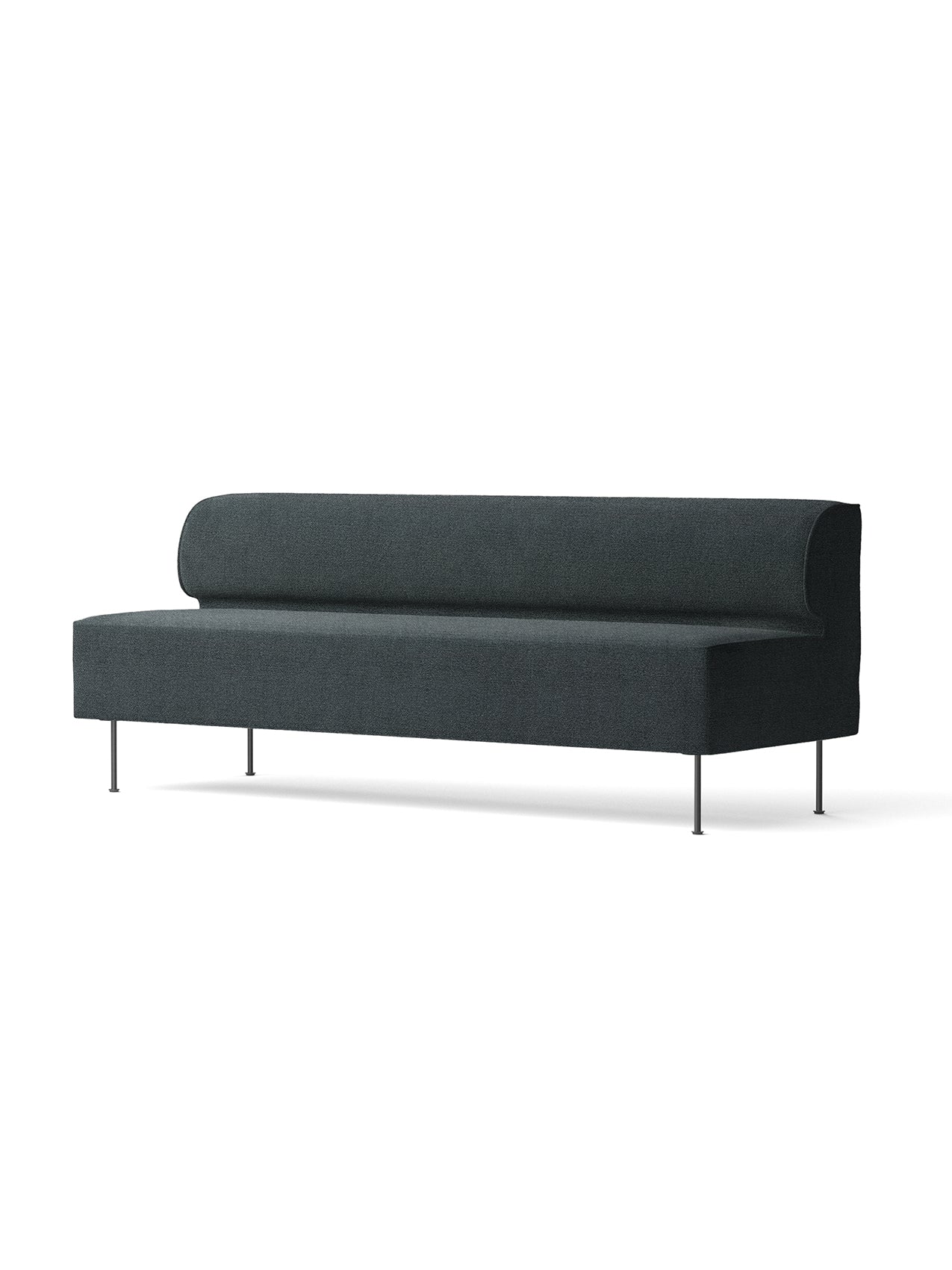 Eave Dining Sofa, 79 in, 010/Safire