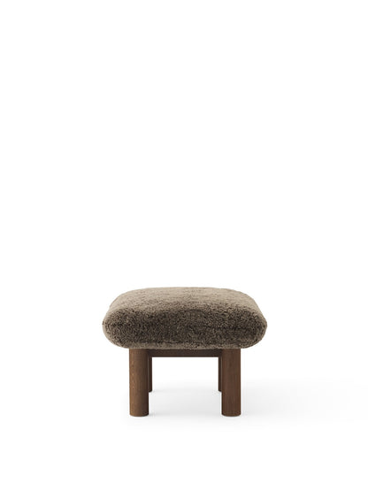 Brasilia Ottoman, Sheepskin-Ottomans-MENU Design Shop