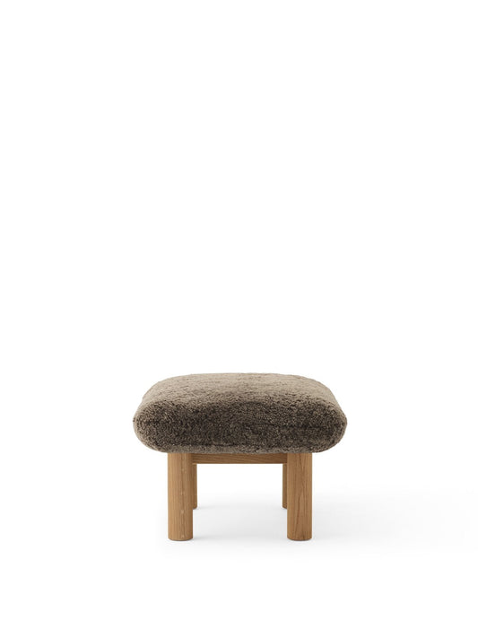 Brasilia Ottoman, Sheepskin-Ottomans-MENU Design Shop