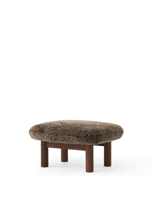 Brasilia Ottoman, Sheepskin-Ottomans-MENU Design Shop