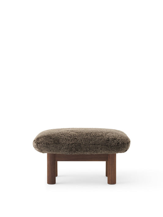 Brasilia Ottoman, Sheepskin-Ottomans-MENU Design Shop